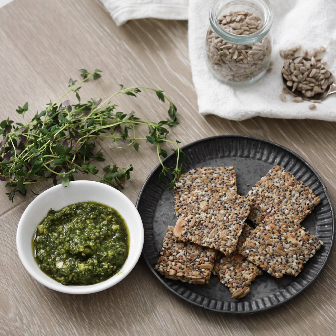 You'll Love This Basil Pesto Dip