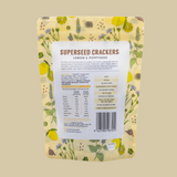 Lemon & Poppyseed Crackers - 6 Pack